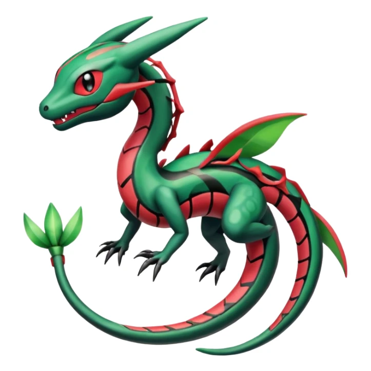 Meloetta-Rayquaza-Salandit-Pokémon-Fakémon-creature sticker