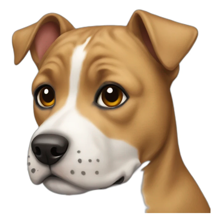 american staffordishe terrier sticker