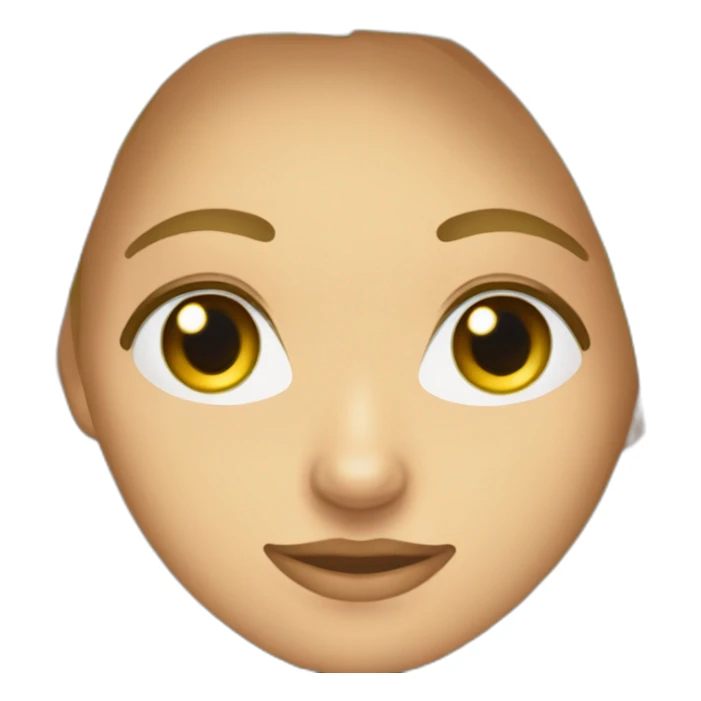 Buceadora montañera rubia ojos verdes sticker