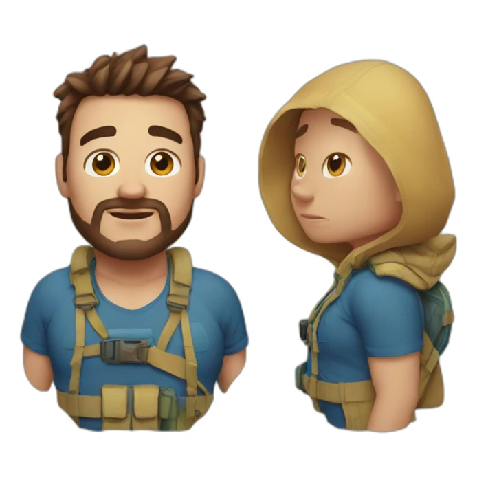 desert-island-with-fat-spiderman sticker