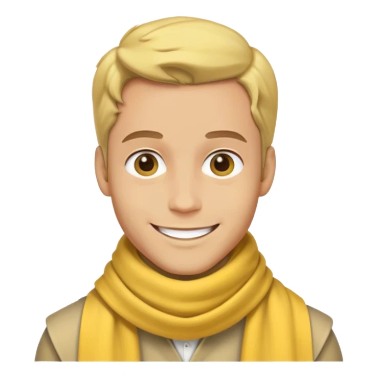 Make an emoji that looks like the prince from The Little Prince sticker