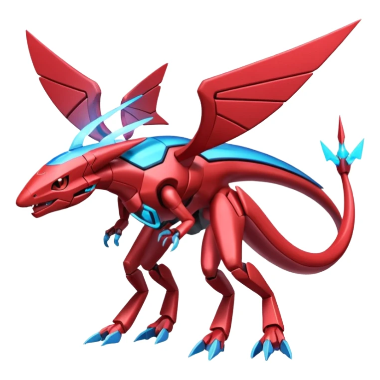 Vikavolt-Salamence-Genesect-Miraidon-fusion, full body sticker