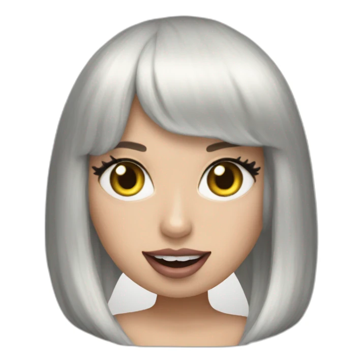 Lady gaga on born this way era sticker