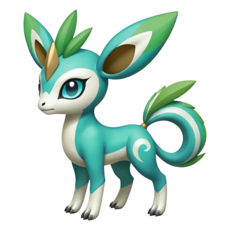 Meloetta-Cobalion-Virizion-Terrakion-Pokémon-Fakémon-fusion-hybrid-creature sticker