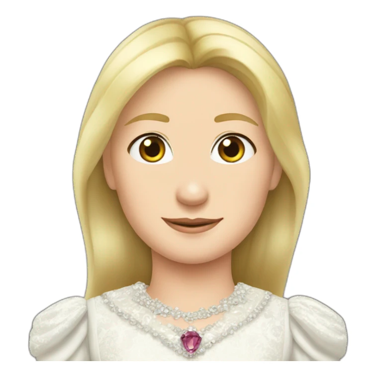 Vladimir Putin wear princess dress sticker