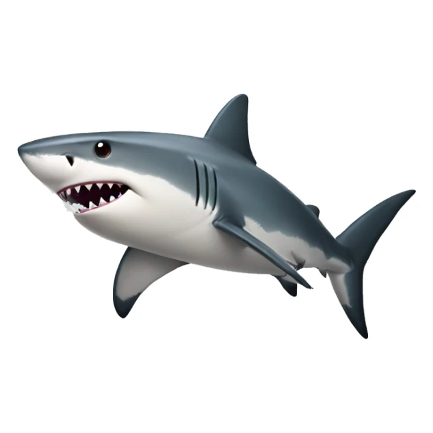 Picture of a shark  sticker
