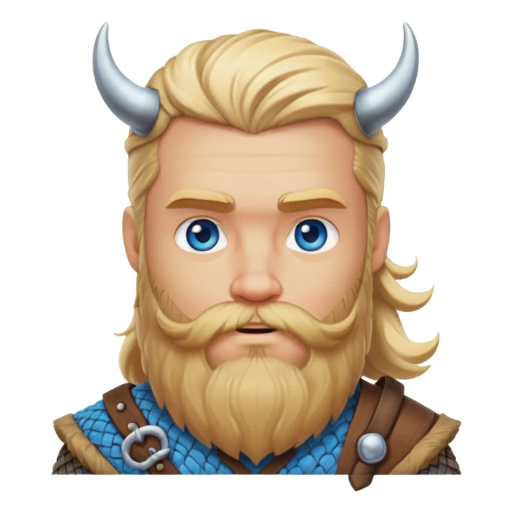 Viking emoji sticker