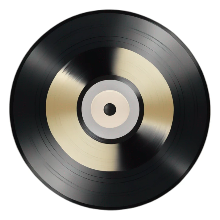 vinyl record sticker