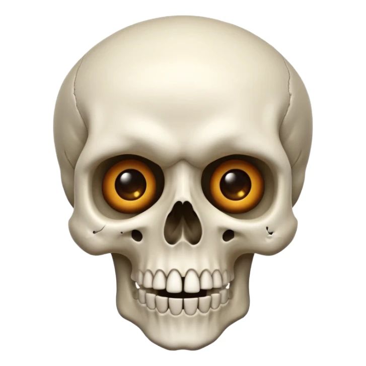Combine these two 💀🤯 like a shocking skull like some people use in edits  sticker