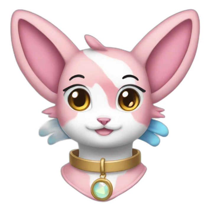 Sylveon-with-collar sticker