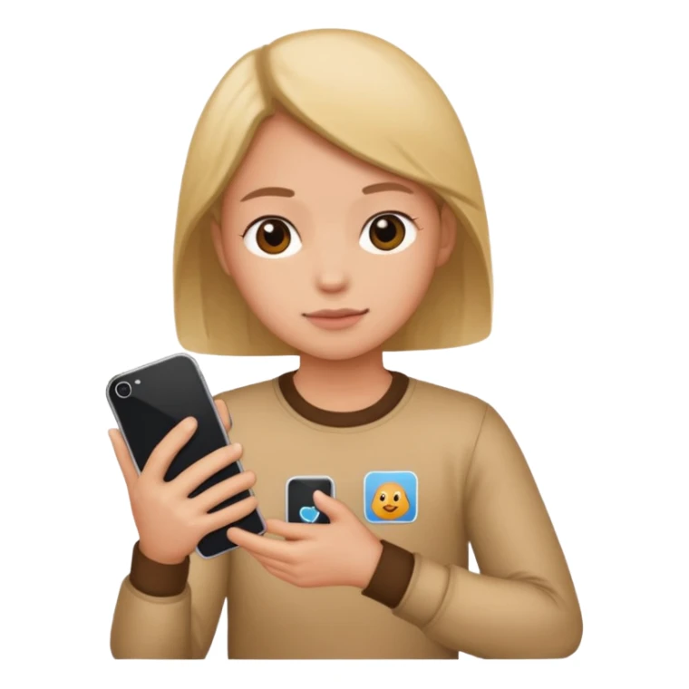 person sitting phone sticker
 sticker