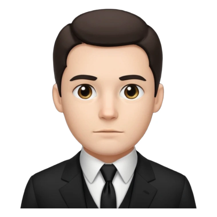 1800's american male sticker