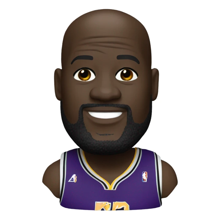 shaquille o'neal bobble head sticker