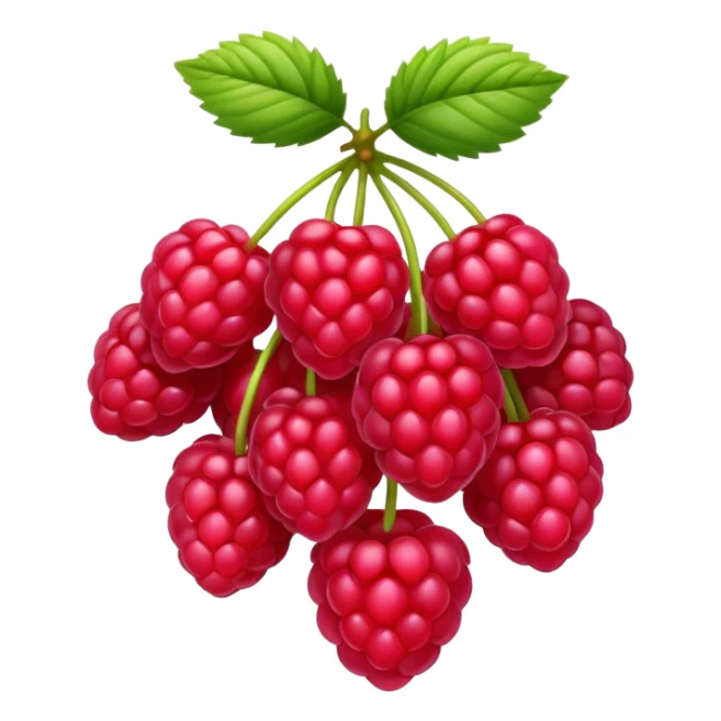 raspberry cluster sticker