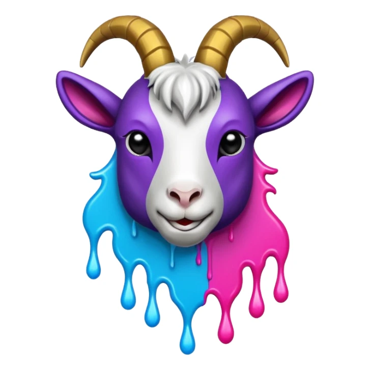make the word "GOAT" into a hiphop graffiti logo sticker