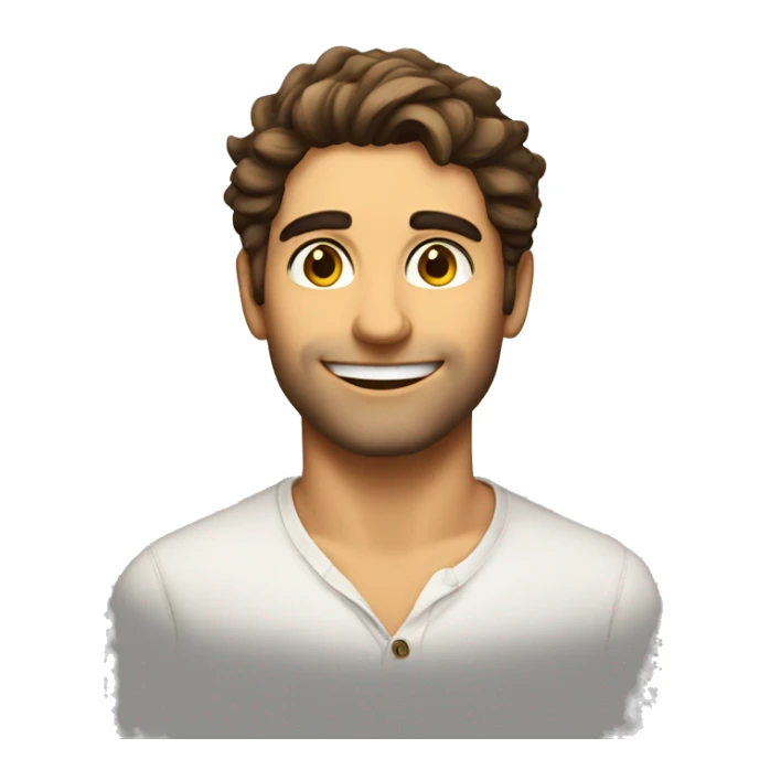 Handsome Italian guy that is my sun makes me happy  sticker