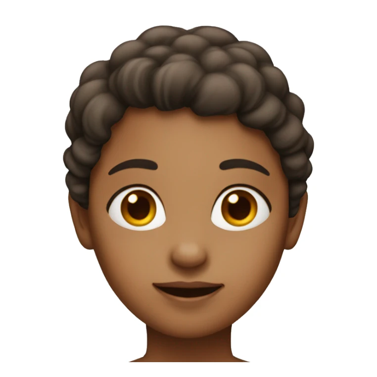 Girl 40 years old with Dark red air sticker