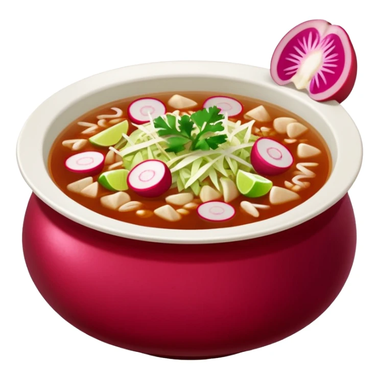 a delicious hot bowl of pozole sticker