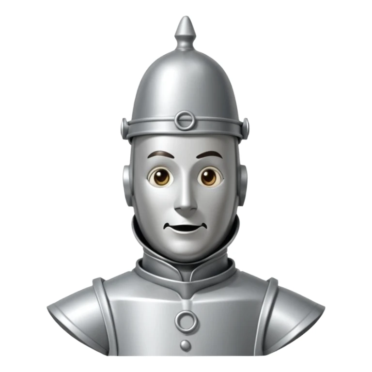 the tin man from the wizard of oZ sticker