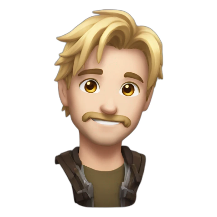 viego from league of legends sticker