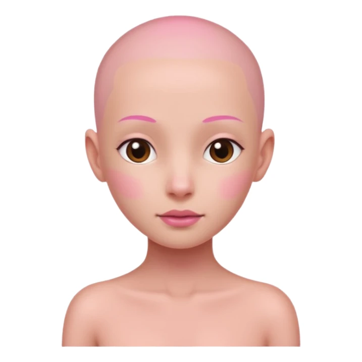 shaved vagina sticker