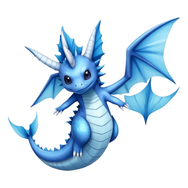 Edgy cool Lapras-Vaporeon-creature-hybrid full body  sticker