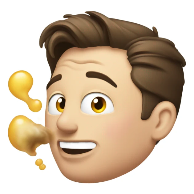 Elon musk farting  sticker