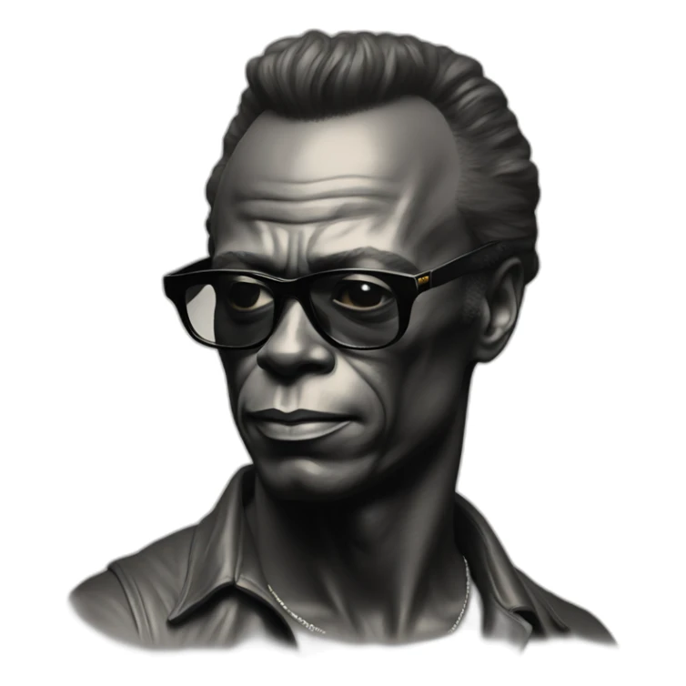Miles davis sticker