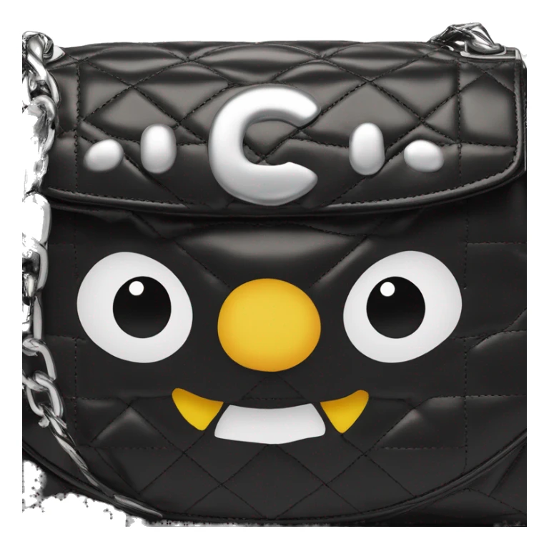 Coach Quilted Leather Tabby Chain Shoulder Bag 20 In Black with Light Silver Hardware sticker