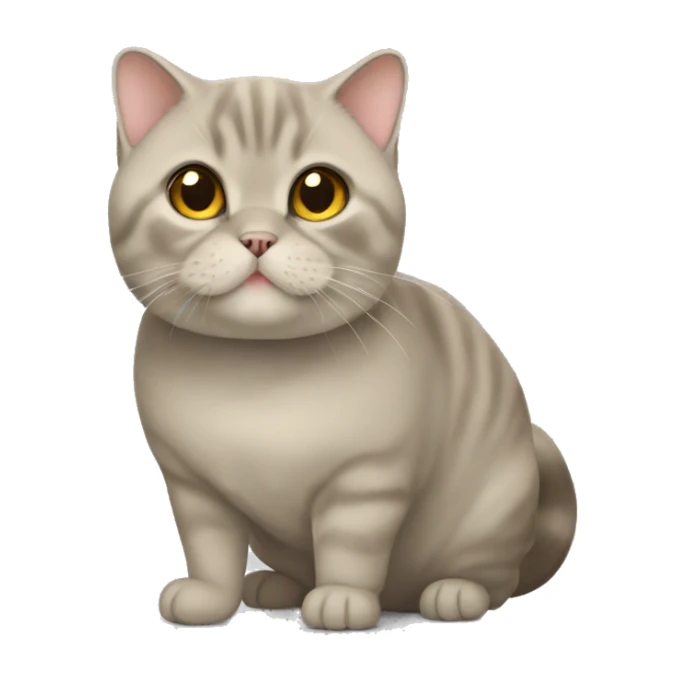 British Shorthair Golden Chinchilla sticker