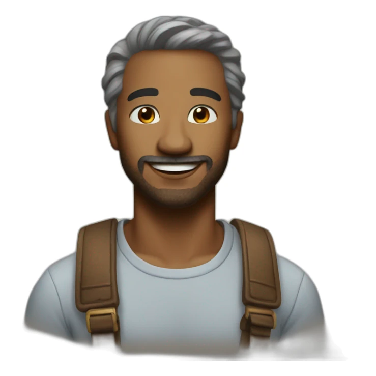 well gifted man sticker