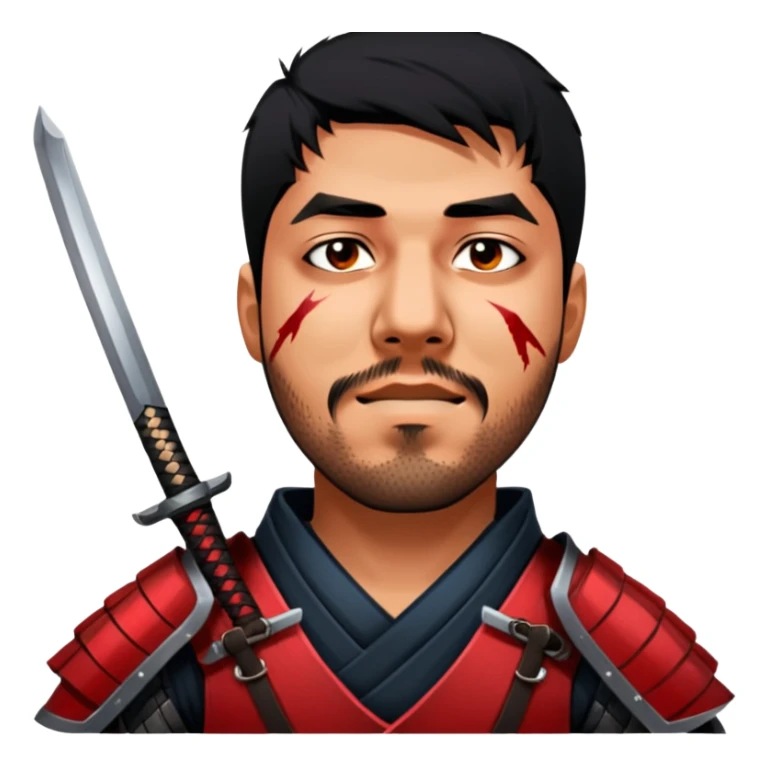 Battle-Ready Samurai sticker