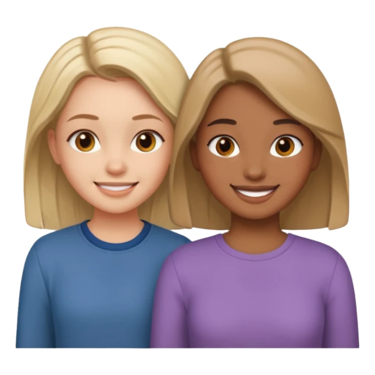 girls bestie sticker