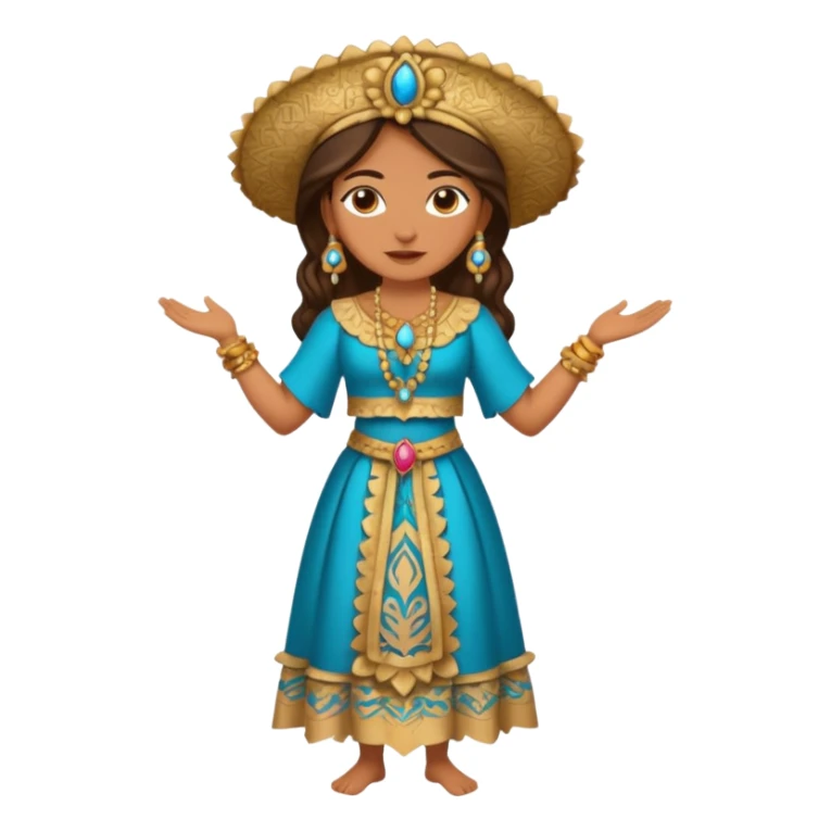 pitonisa cuerpo completo ropa cartagines sticker