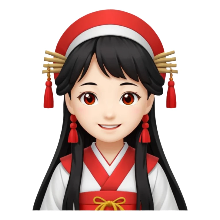 reimu hakurei from touhou project 07 sticker