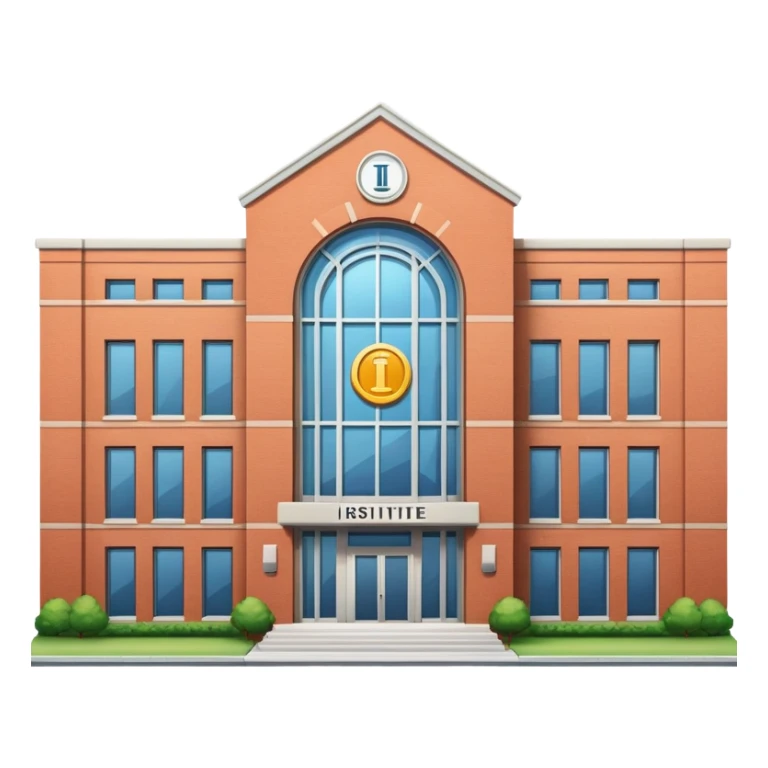 A university building with a plaque reading ISFT Institute sticker