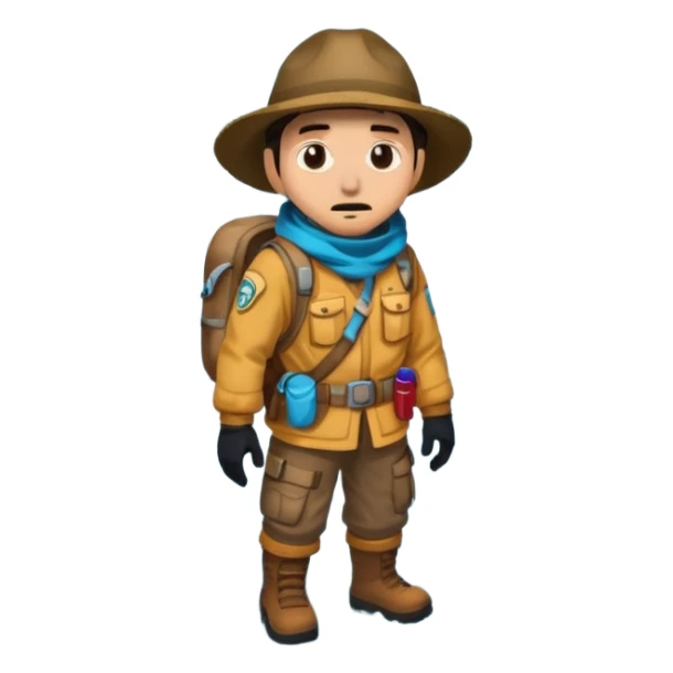 tragic maskcave exice road truckerplorer sticker