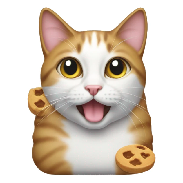 Cat bag of treats sticker