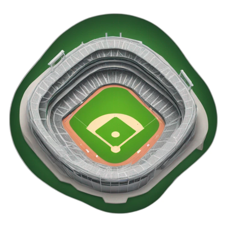 athletics stadium sticker