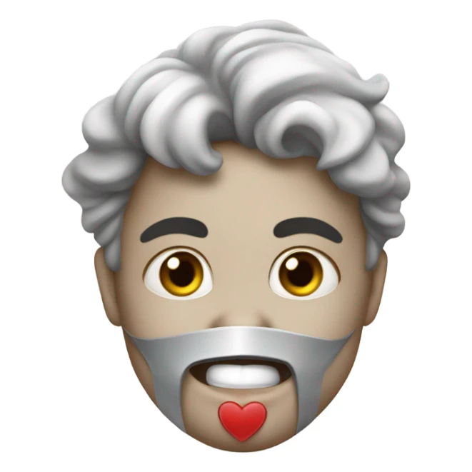 Un Cupidon avec un masque à gaz sticker