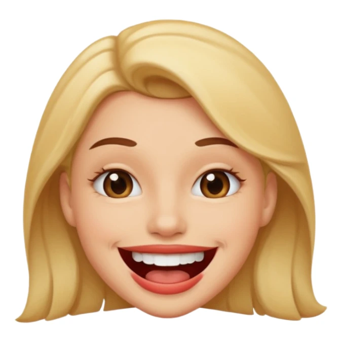 smiley qui se mord les levre  de maniere sexy sticker