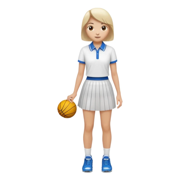 tennis girl outfit no girl only outfit sticker