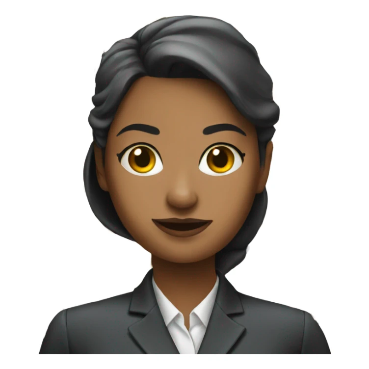 Siren office girl sticker