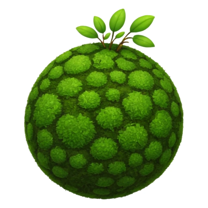 moss ball sticker