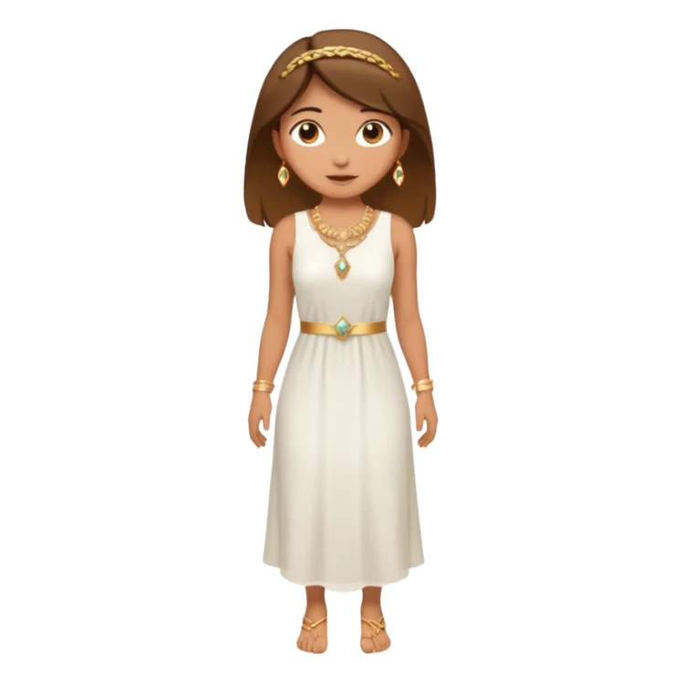 vestimenta himilce en cuerpo entero sticker