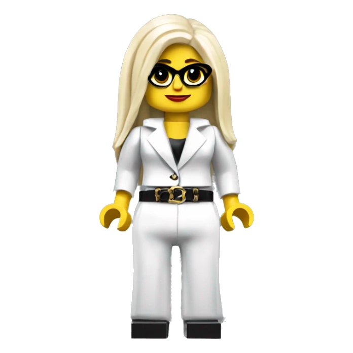 LADY GAGA lego full body sticker