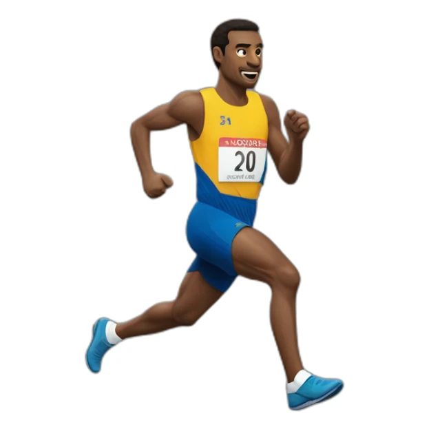 patric siegenthaler running diagonale des fous sticker