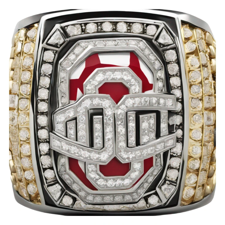 Ohio state  national championship ring 2025 sticker