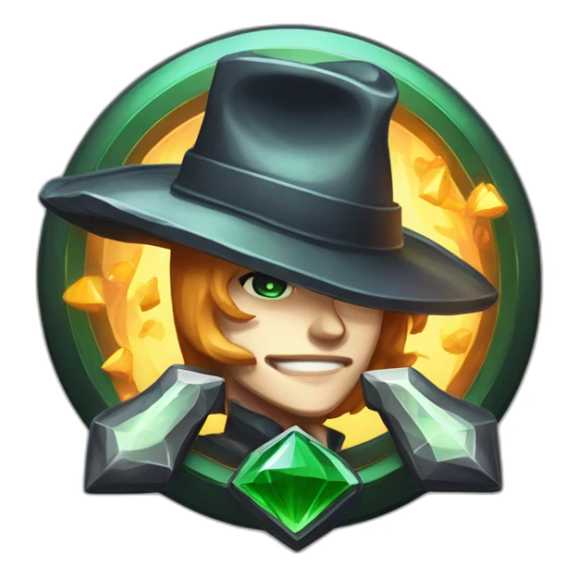 Pixel Battle Badge Admin Fedora Diamond Obsidian Emerald Flame Shiny Glow Reward Legendary Unique Epic Mystery sticker