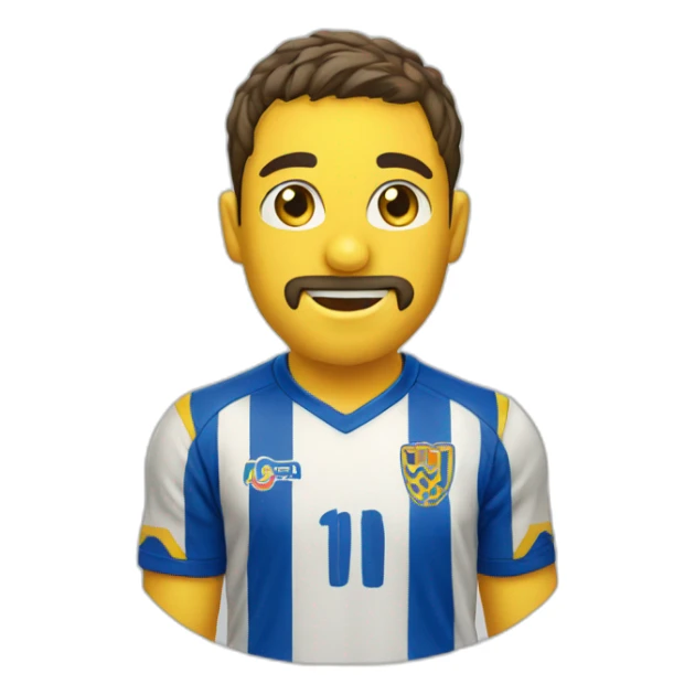 persona con la camiseta del cádiz c.f. sticker